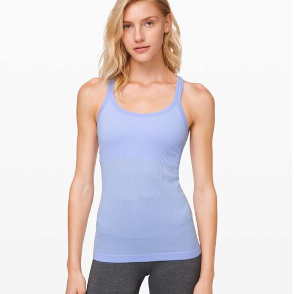 lululemon Ebb To Street Tank Lavender Dusk 8 - Picture 1 of 3